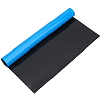 iplusmile Pegatina de Fondo de Acuario Fondo de Tanque de Peces de Mar Azul-Negro de Fondo Profundo de Doble Cara - 11…